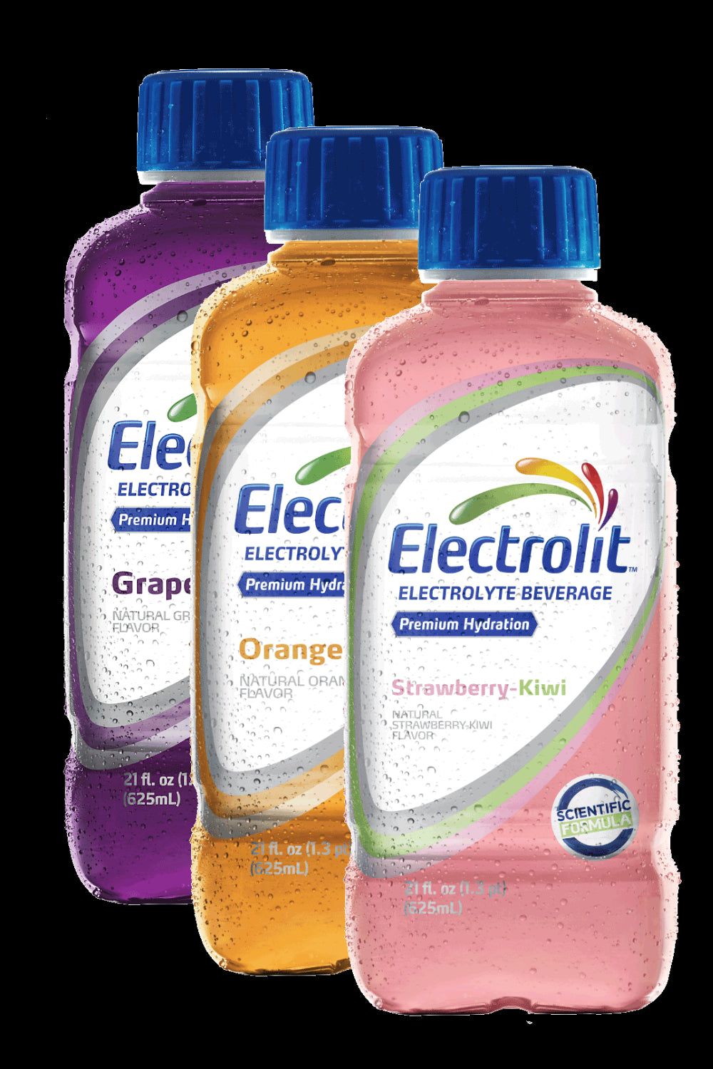 Variety Pack Grape, Orange, Strawberry Kiwi 6 Pack Electrolit